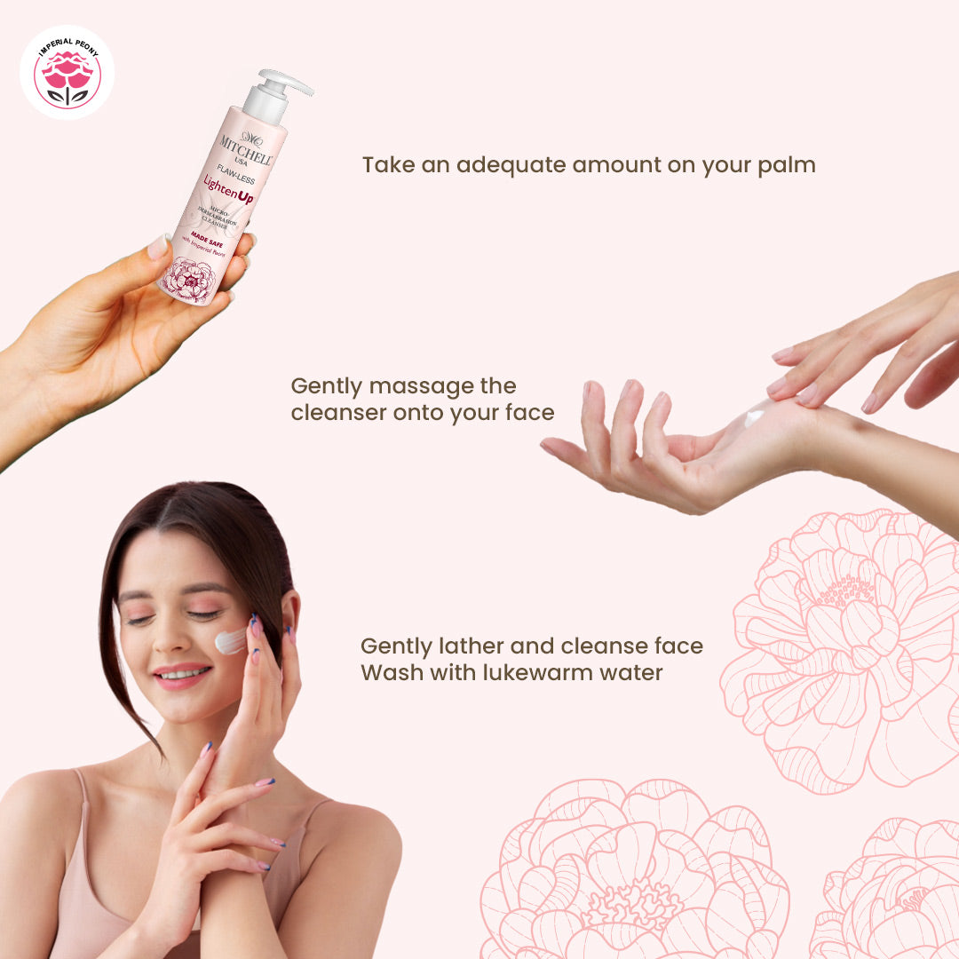 FLAWLESS LightenUp Mirco Dermabrasion Cleanser Mitchell USA