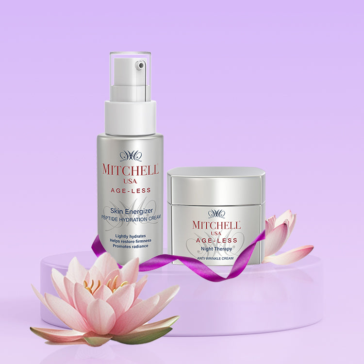 Mitchell USA combo for radiant skin, reducing aging signs. Buy duo
Online
