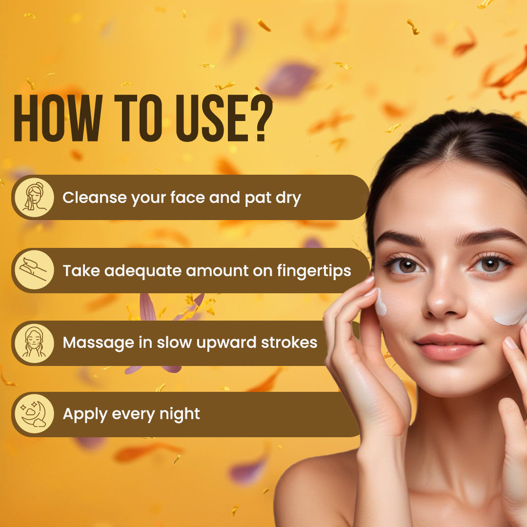 How to use Clear Balance Saargol Night Cream – cleanse your face