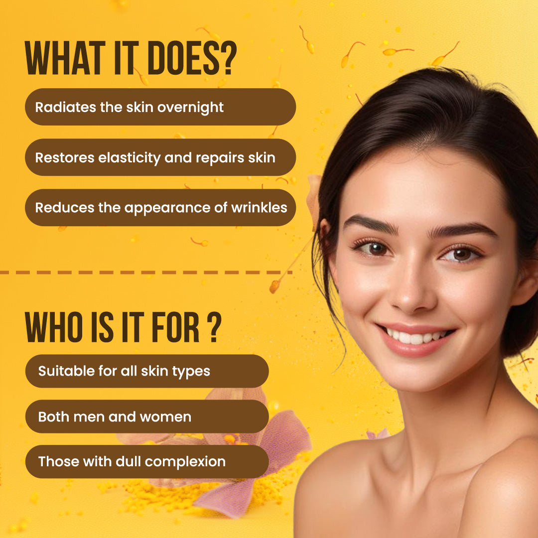 Clear Balance Saargol Night Cream – repairs and firms the skin overnight,.