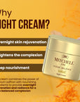 Clear Balance Saargol Night Cream – with saffron, Shea Butter, and Almond Oil to repair, firm and restore youthful, radiant skin