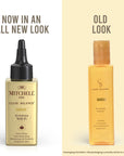 Old vs New Look of Clear Balance Revitalizing Body Oil