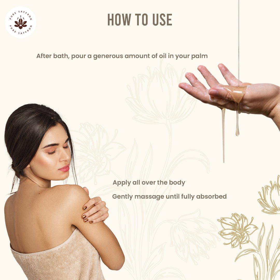 How to use Clear Balance Revitalizing Body Oil 