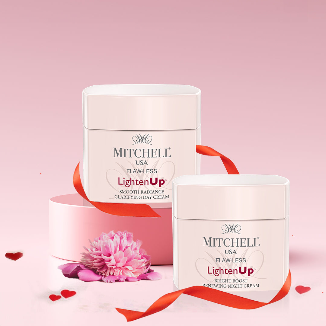 Glow Harmony Set: Lighten Up Day & Night Cream Duo