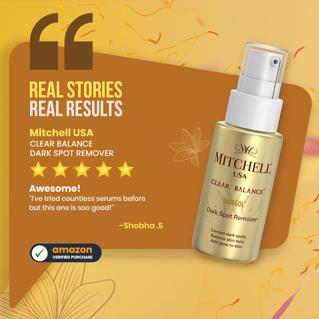 Brightening Dark Spot Serum with Saffron and Green Tea for Skin Protection (30ml)-Customer Review