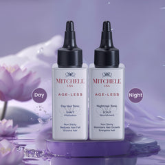 AGE-LESS Hair Tonic For Hair Growth |  Hair Growth Tonic - Day & Night Hair Tonic (100ml+100ml)