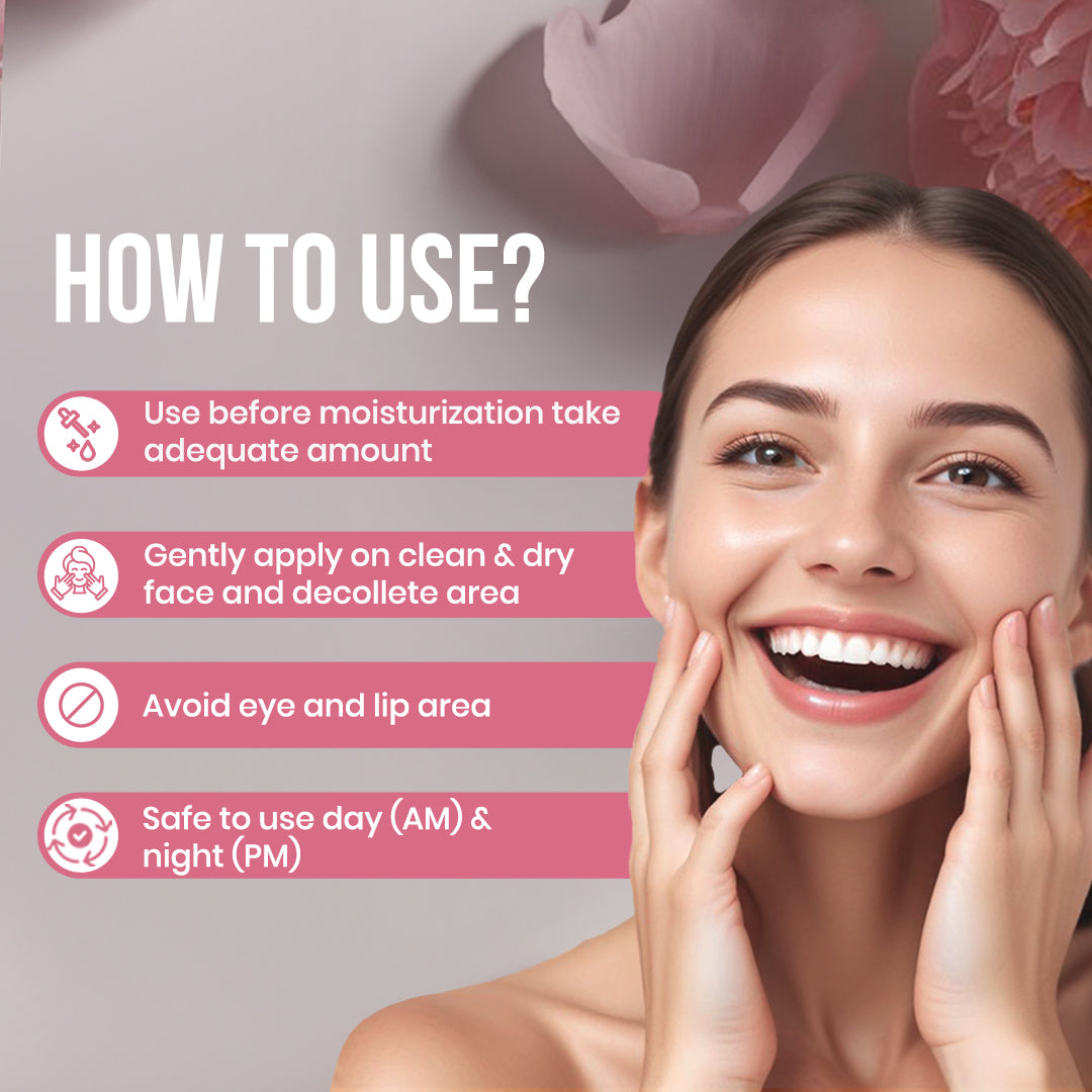 how to use the Anti-aging  serum