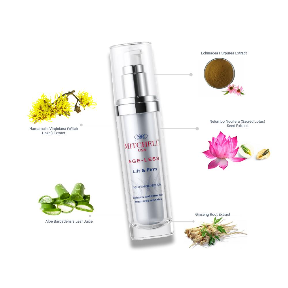 Lift &amp; Firm - Best Face Tightening Serum (30ml) +  Night Therapy - Anti-Wrinkle Cream (50g)