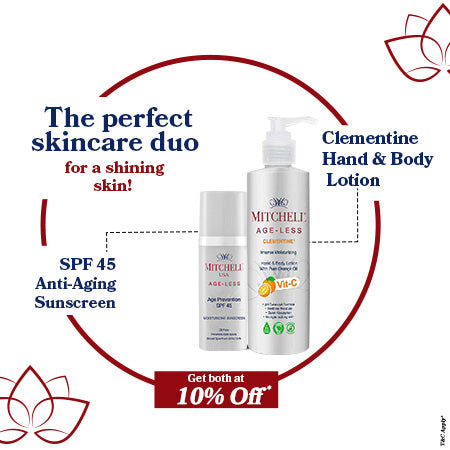 SPF 45 - Moisturizing Sunscreen (50ml) + Clementine Hand &amp; Body Lotion (200ml)